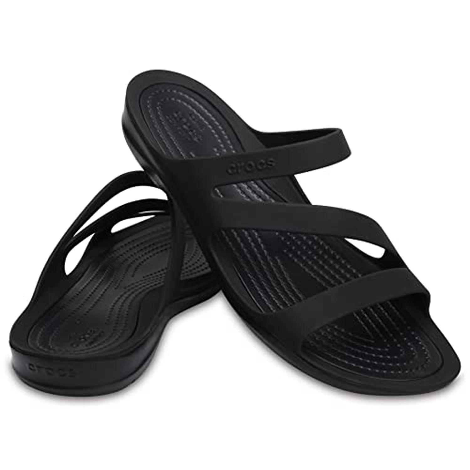 Crocs Swiftwater - Women's Black/Black Shoe Deals Outlet