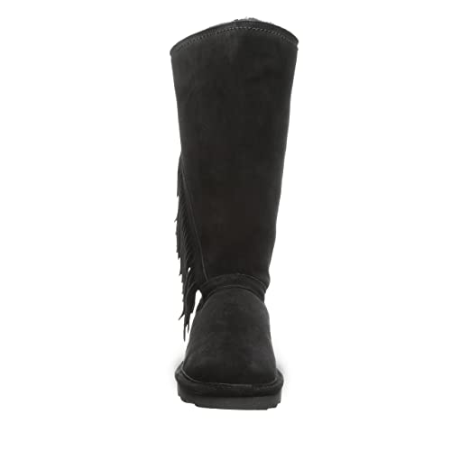 BEARPAW Tamara Boots - Women's Black Shoe Deals Outlet