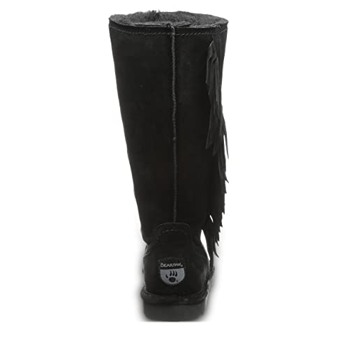 BEARPAW Tamara Boots - Women's Black Shoe Deals Outlet