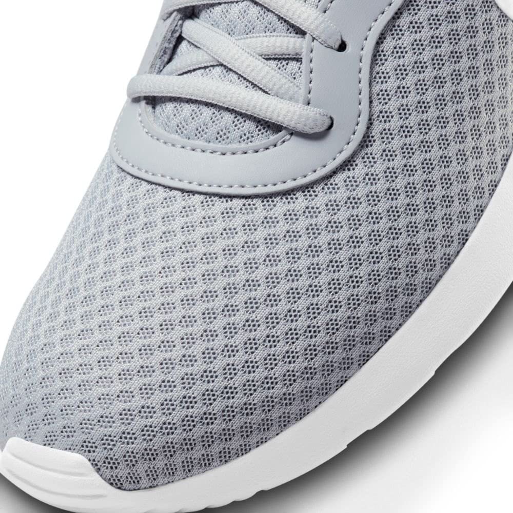 Nike Tanjun - Men's Wolf Grey/White - barely Volt - black Shoe Deals Outlet
