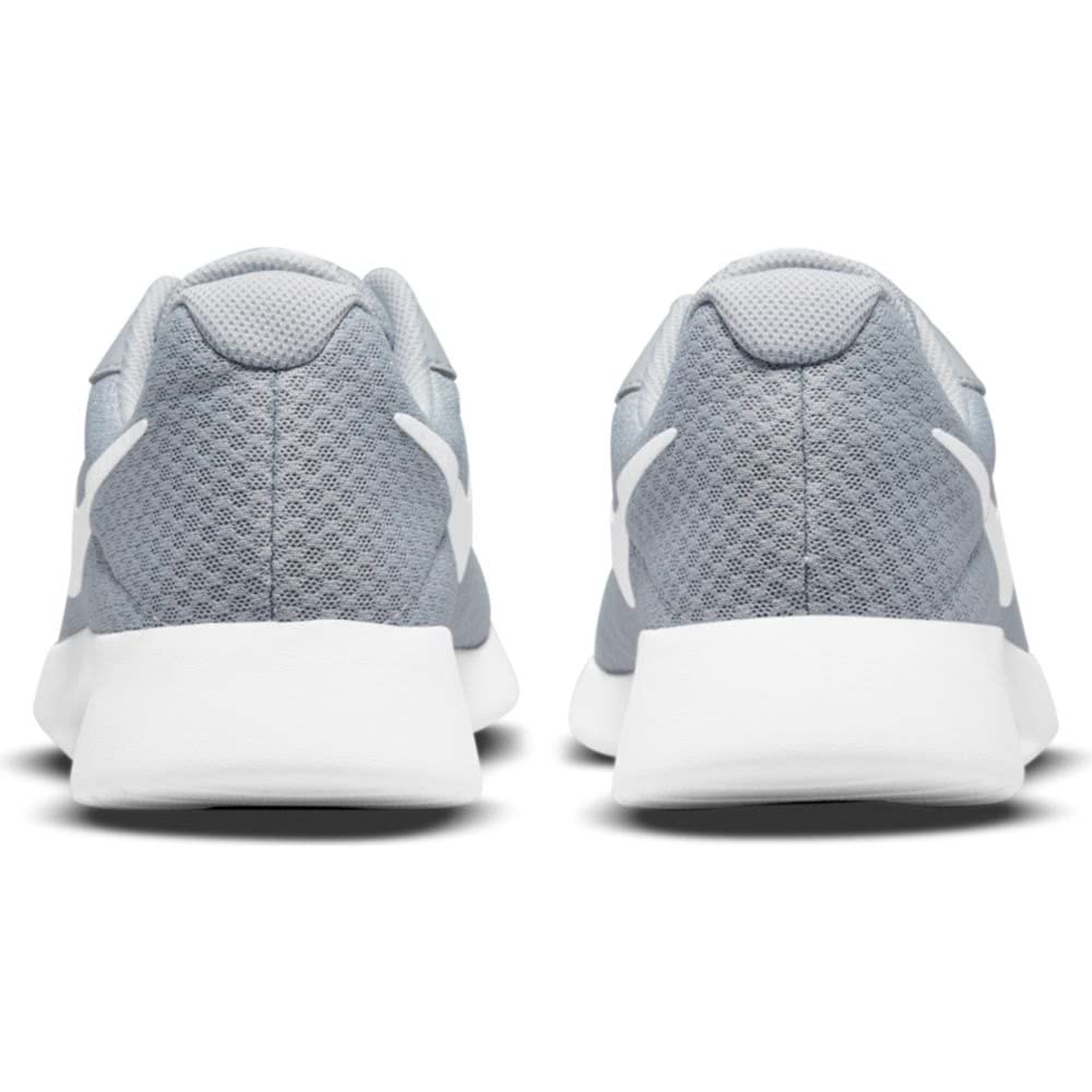 Nike Tanjun - Men's Wolf Grey/White - barely Volt - black Shoe Deals Outlet