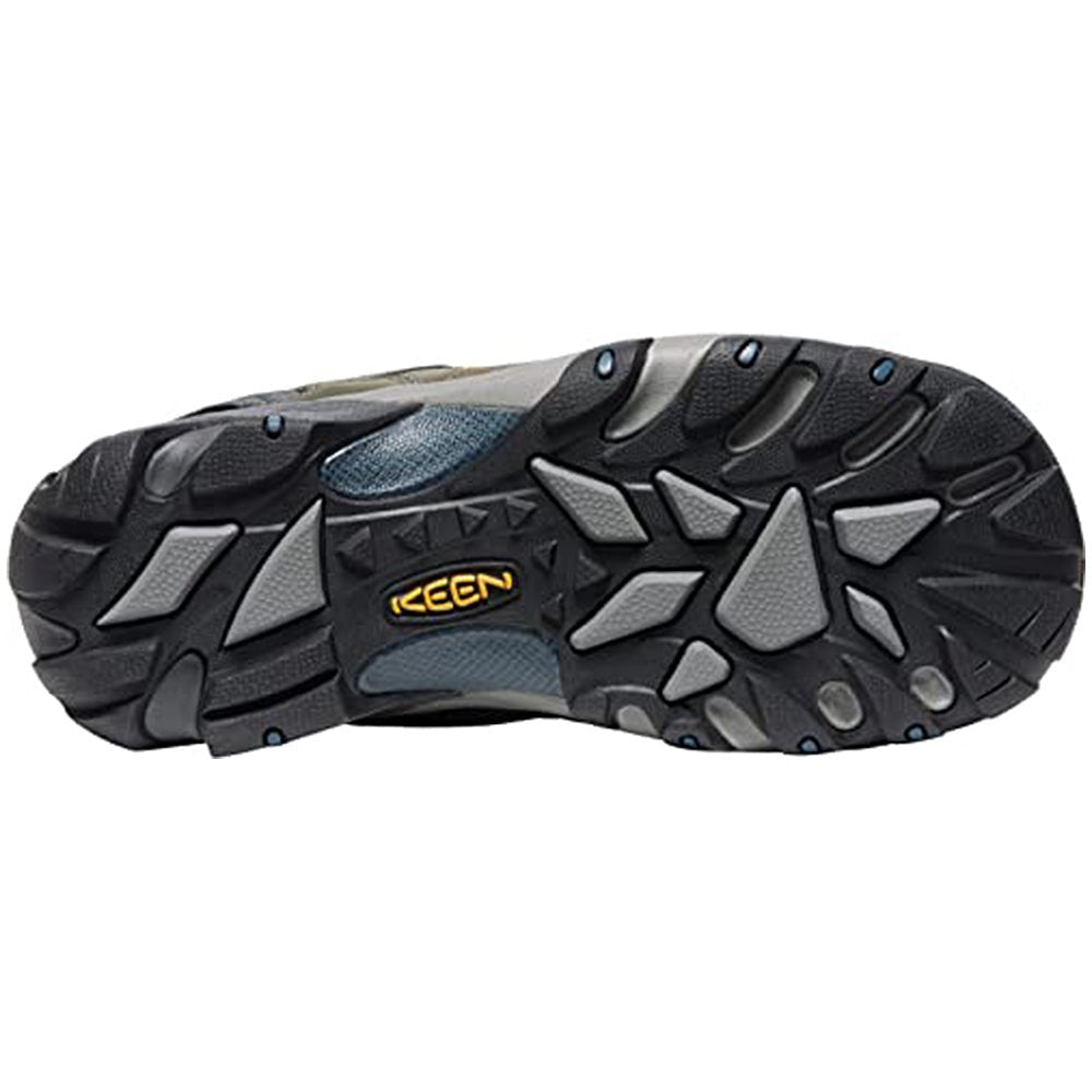 KEEN Targhee ll WP - Men's Gargoyle/Midnight Navy Shoe Deals Outlet