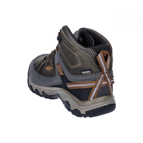 KEEN Targhee lll Mid Waterproof - Men's Black Olive/Golden Brown Shoe Deals Outlet