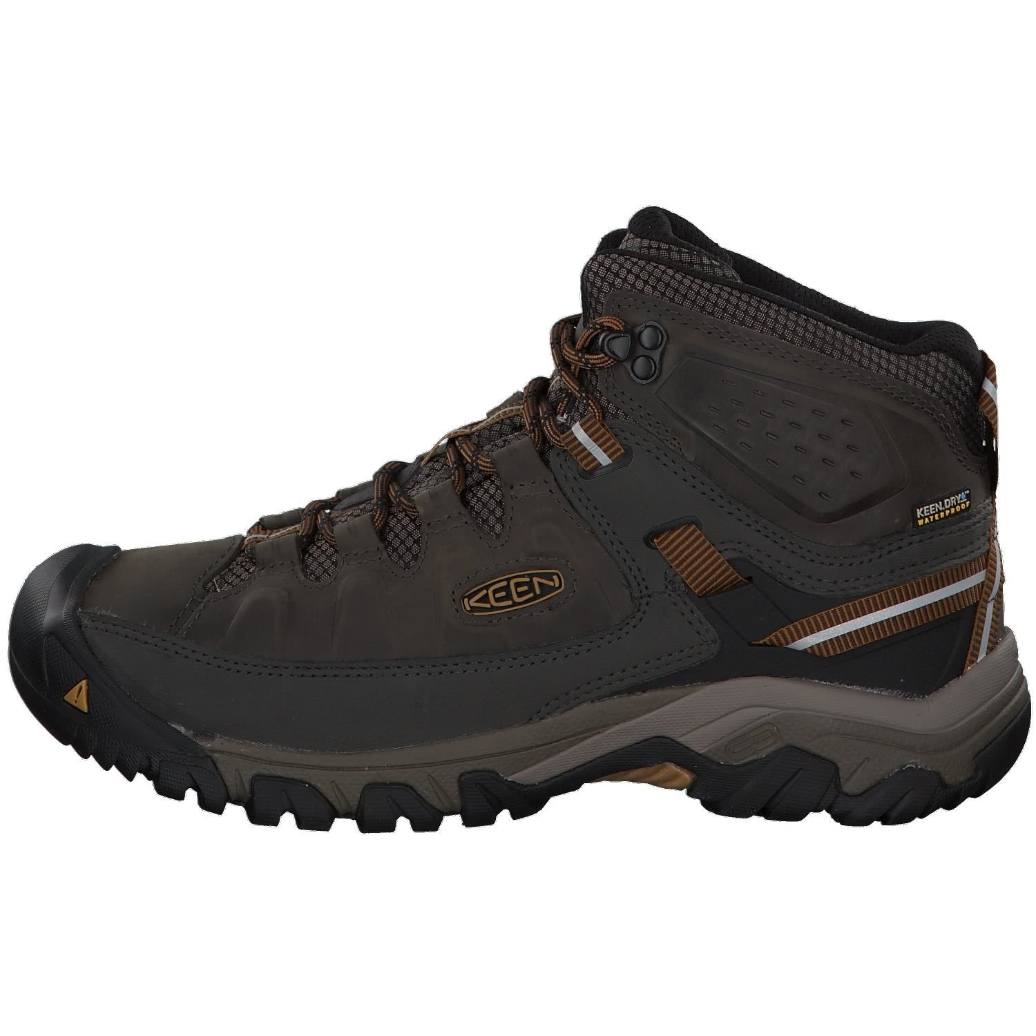 KEEN Targhee lll Mid Waterproof - Men's Bungee Cord/Black Shoe Deals Outlet