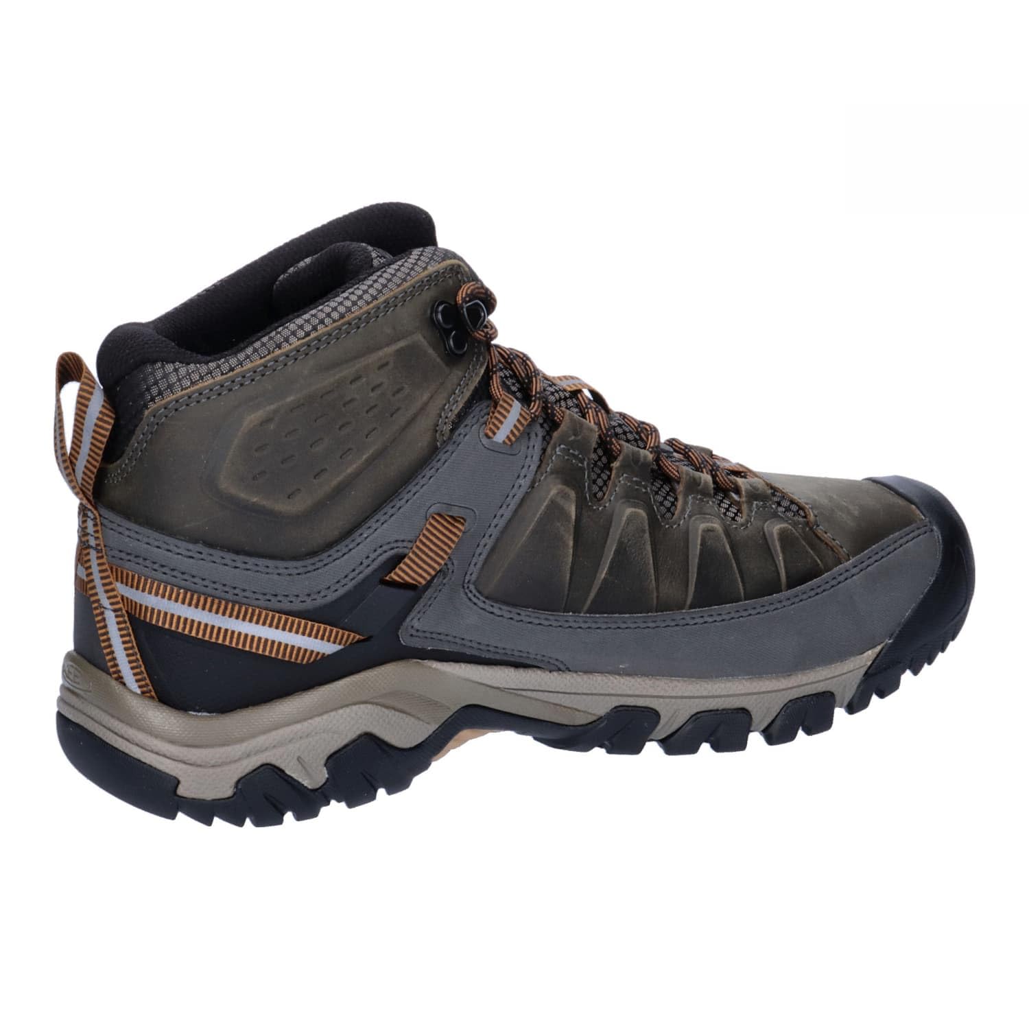 KEEN Targhee lll Mid Waterproof - Men's Black Olive/Golden Brown Shoe Deals Outlet