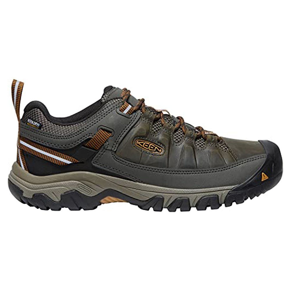 KEEN Targhee lll Waterproof - Men's Black Olive/Golden Brown Shoe Deals Outlet
