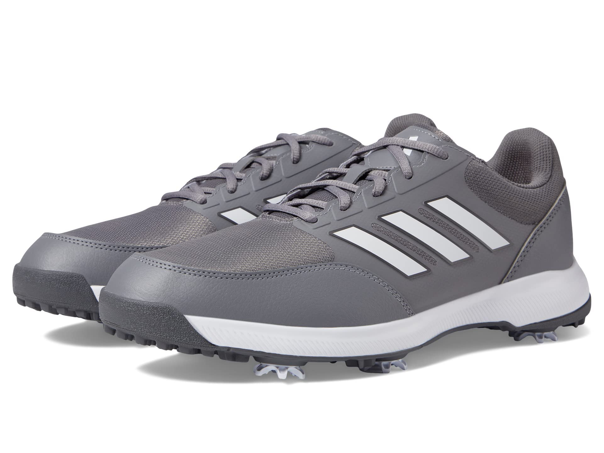 adidas Tech Response 3.0 Golf - Men's Grey/White Shoe Deals Outlet
