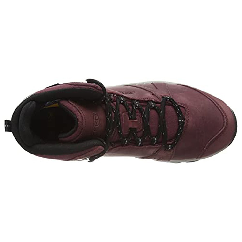 KEEN Terradora ll Mid WP - Women's Wine/Black Shoe Deals Outlet