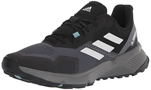 adidas Terrex Soulstride - Women's Black/Crystal White/Mint Ton Shoe Deals Outlet