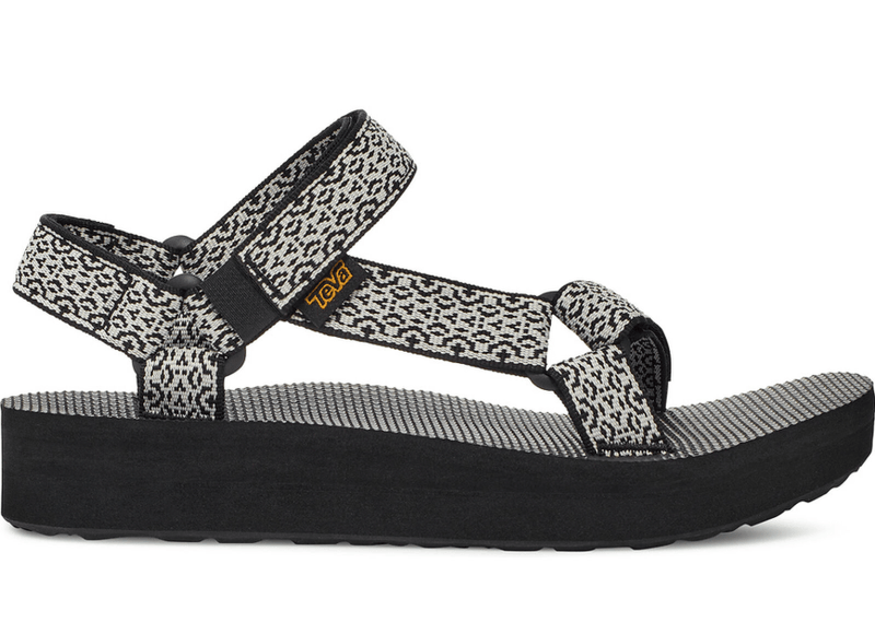 Teva Midform Universal Boho White / Black 9 M 196565924308 Shoe Deals Outlet