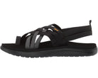 Teva Voya Flip Leather Sandal Hera Black 5 M 192410118199 Shoe Deals Outlet
