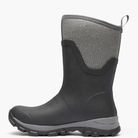 The Original Muck Boot Company Arctic Ice Mid Boot + Vibram Arctic Grip A.T. Black / Gray Geo 5 M 664911118133 Shoe Deals Outlet