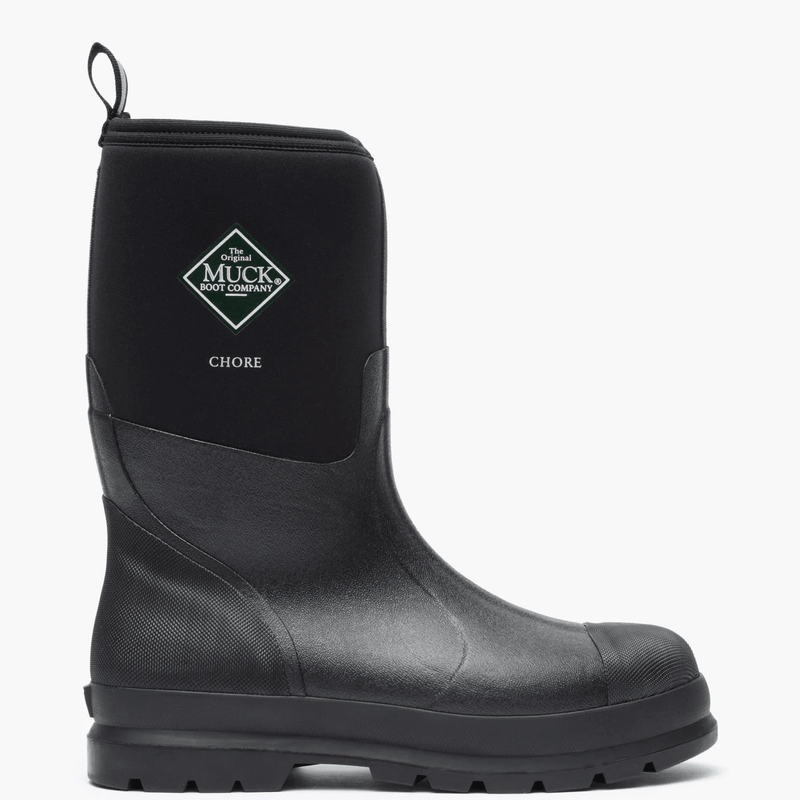 The Original Muck Boot Company Chore Classic Mid Black 10 M 664911300071 Shoe Deals Outlet
