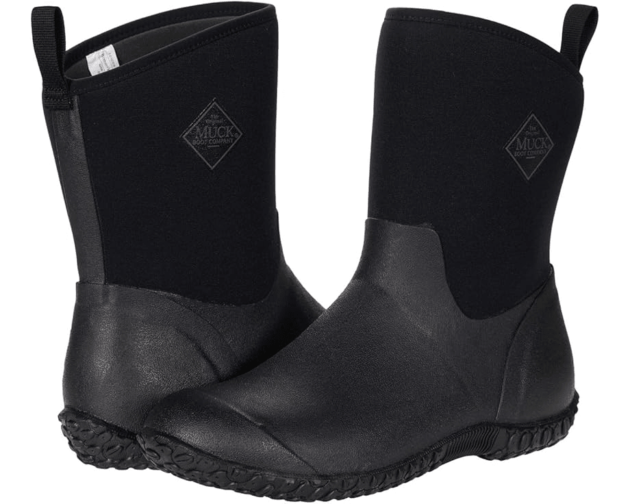 The Original Muck Boot Company Muckster II Mid Black 10 M 664911062344 Shoe Deals Outlet