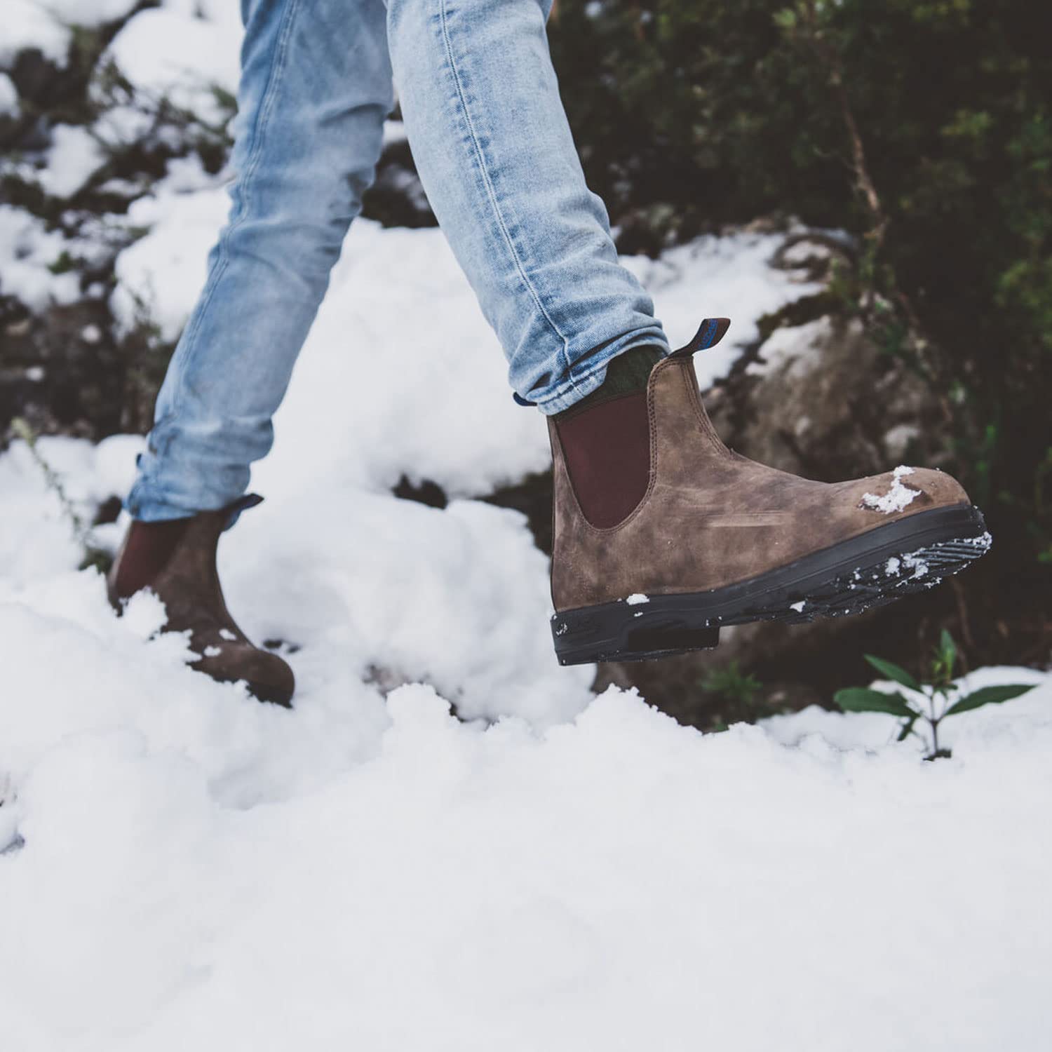 Blundstone Thermal Boots - Unisex Rustic Brown Shoe Deals Outlet