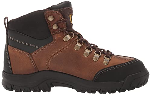 Caterpillar Threshold Waterproof Steel Toe Boots - Men's Real Brown Shoe Deals Outlet