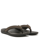VIONIC Tide Toe Post Sandal - Men's Brown Shoe Deals Outlet