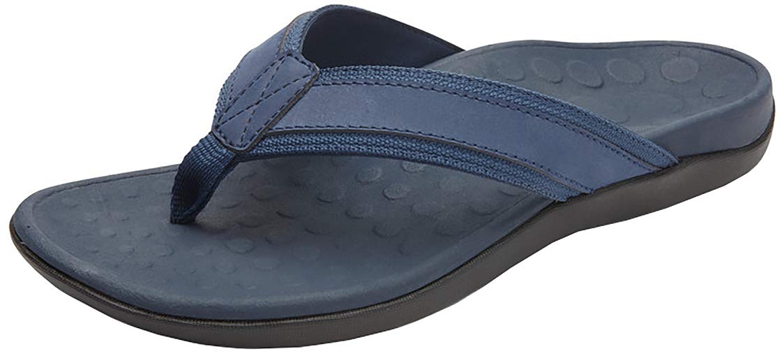 VIONIC Tide Toe Post Sandal - Men's Navy Shoe Deals Outlet