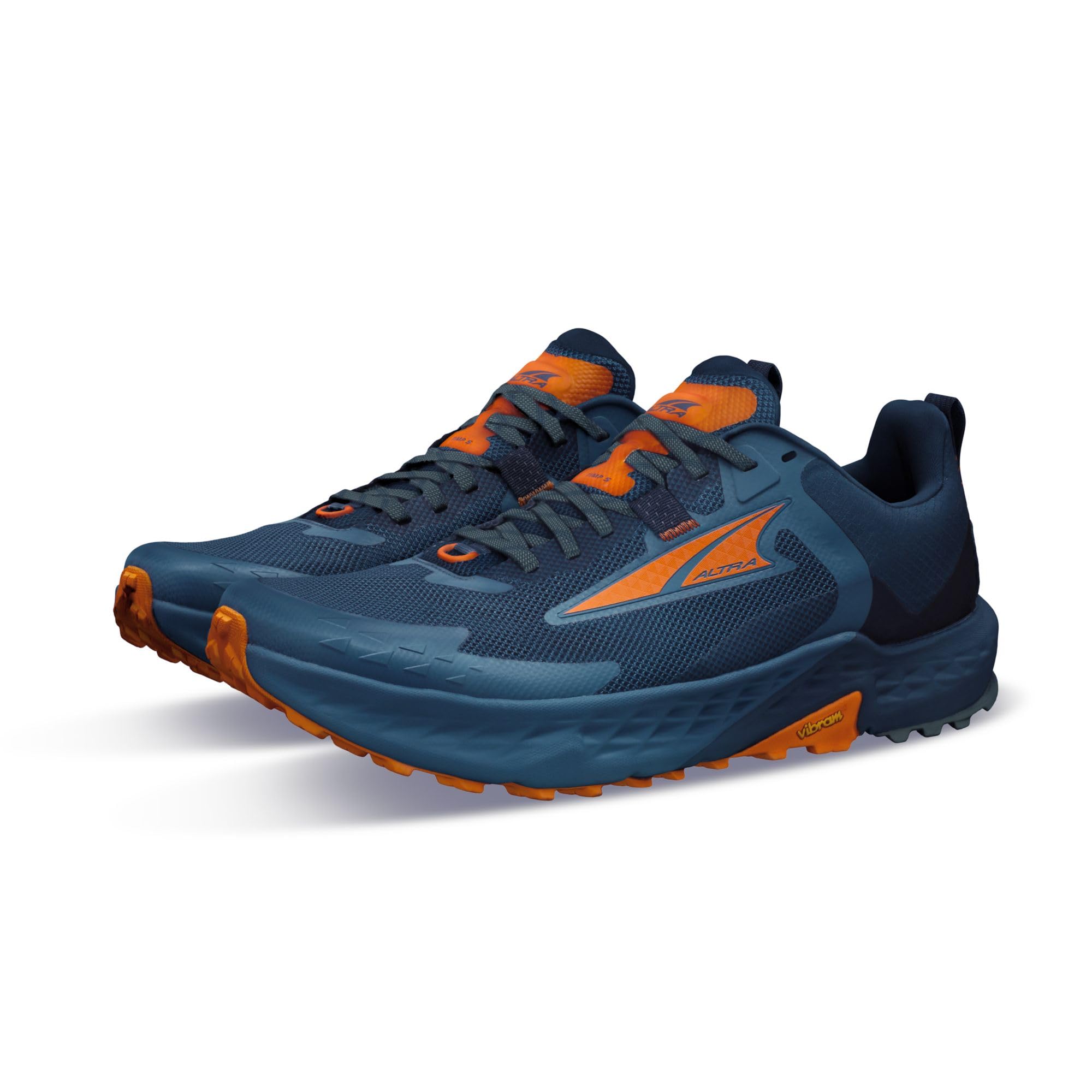 Altra Timp 5 - Men's Blue/Orange Shoe Deals Outlet
