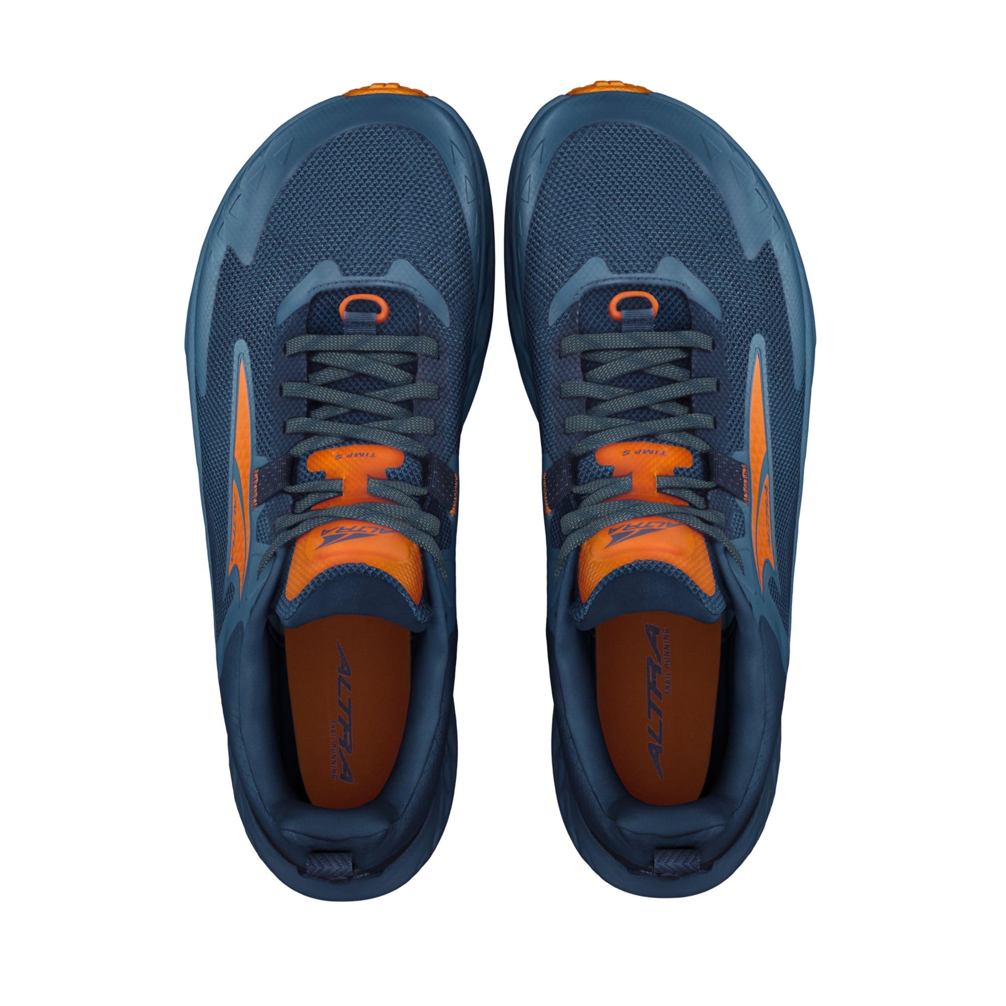 Altra Timp 5 - Men's Blue/Orange Shoe Deals Outlet