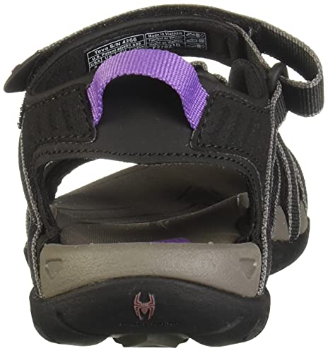 Teva Tirra Sandal - Women's Black/Grey Shoe Deals Outlet