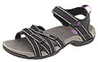 Teva Tirra Sandal - Women's Black/Grey Shoe Deals Outlet