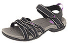 Teva Tirra Sandal - Women's Black Grey Shoe Deals Outlet