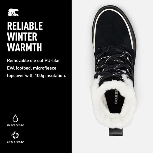 SOREL Tivoli lV - Women's Black Shoe Deals Outlet