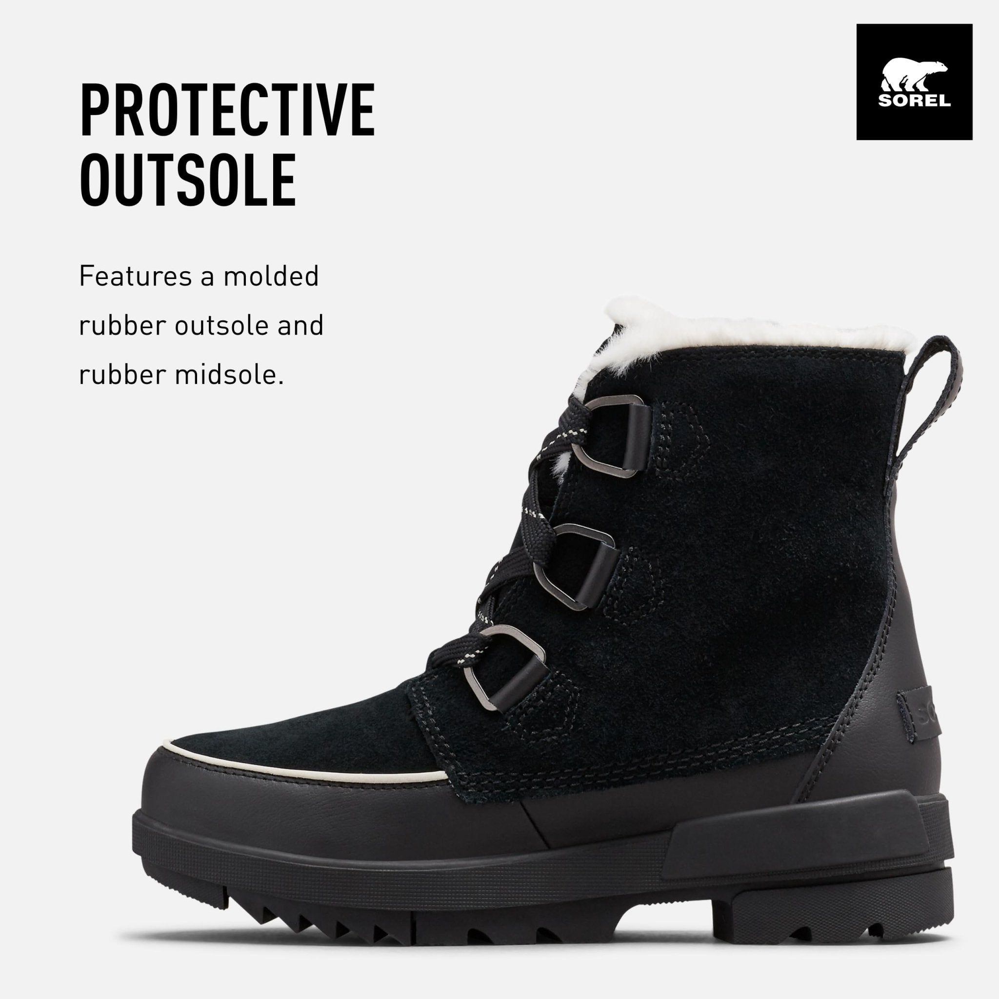 SOREL Tivoli lV - Women's Black Shoe Deals Outlet