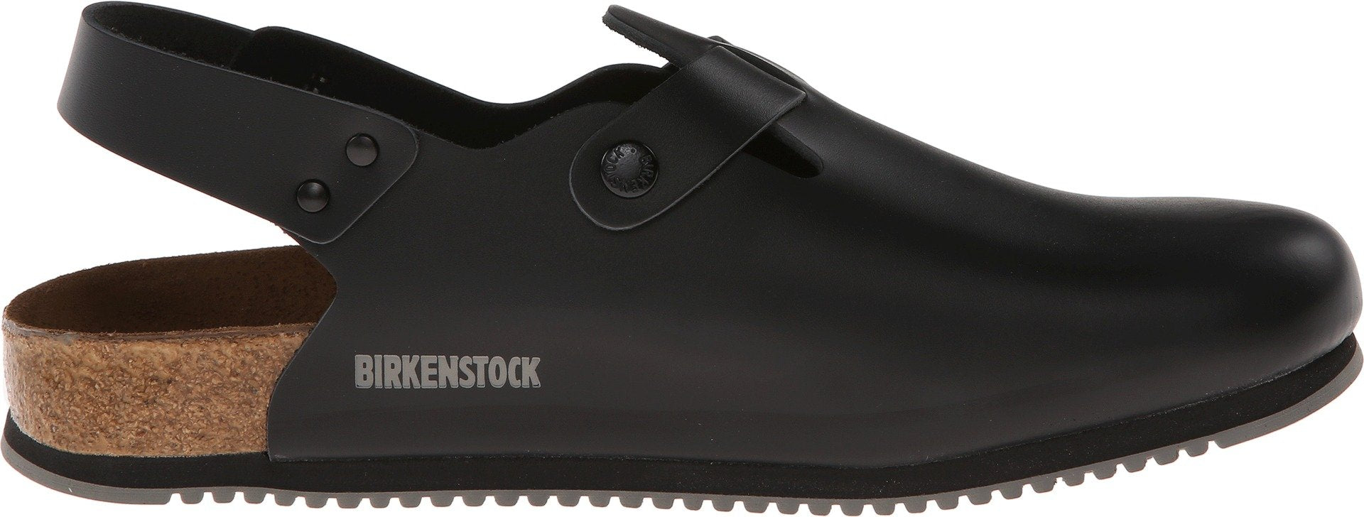 Birkenstock Tokio Super Grip Leather - Unisex Black Shoe Deals Outlet