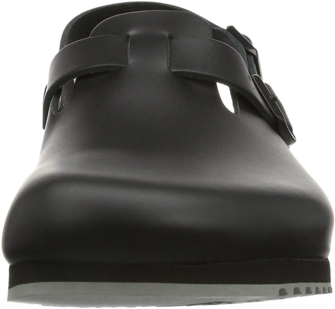 Birkenstock Tokio Super Grip Leather - Unisex Black Shoe Deals Outlet