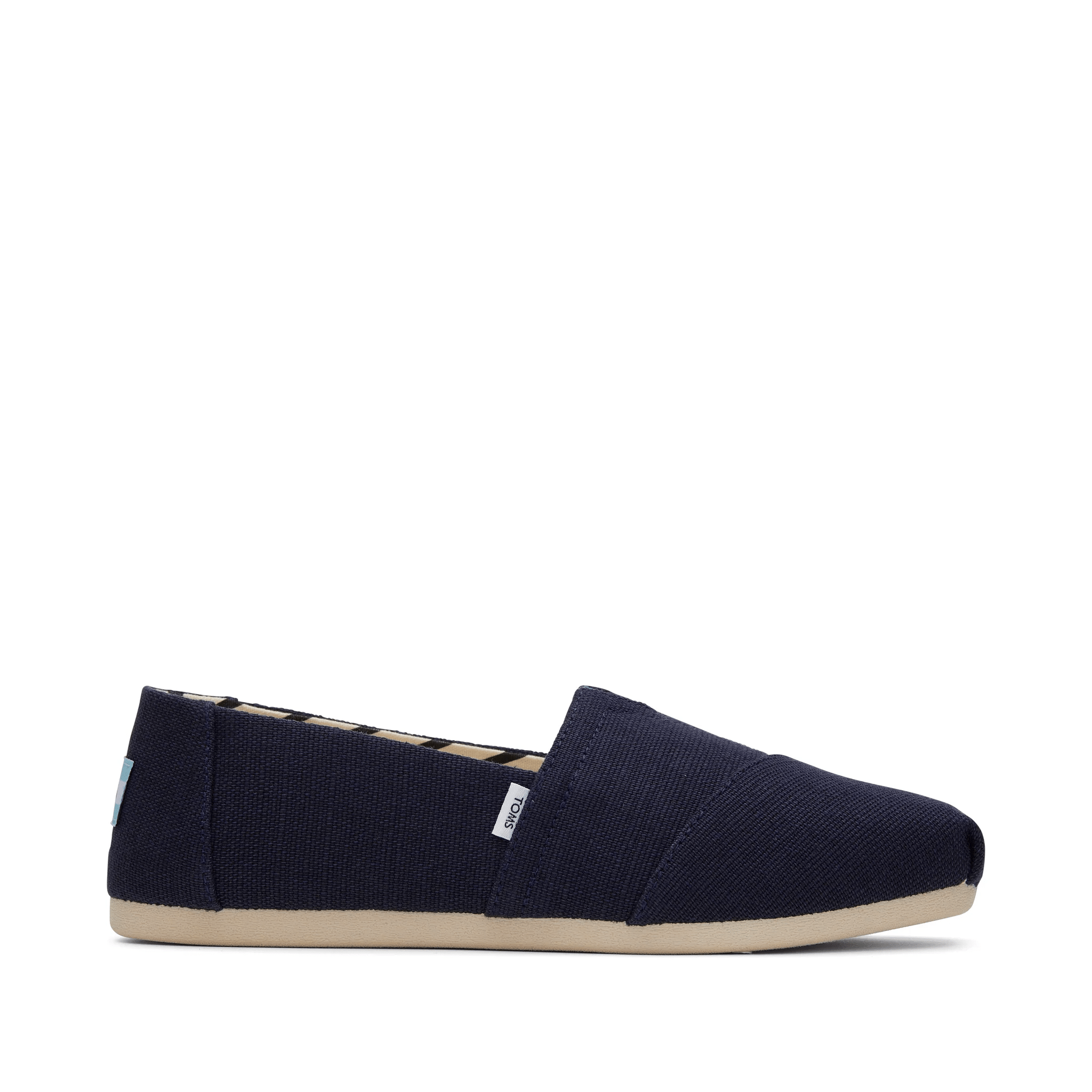 TOMS Alpargata Navy Heritage Canvas 8 M 195703108372 Shoe Deals Outlet