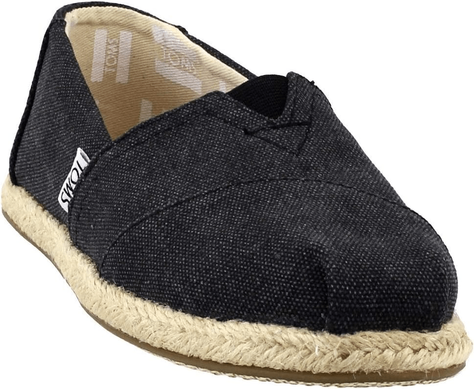 TOMS Alpargata Rope Black 10 M 889556190874 Shoe Deals Outlet