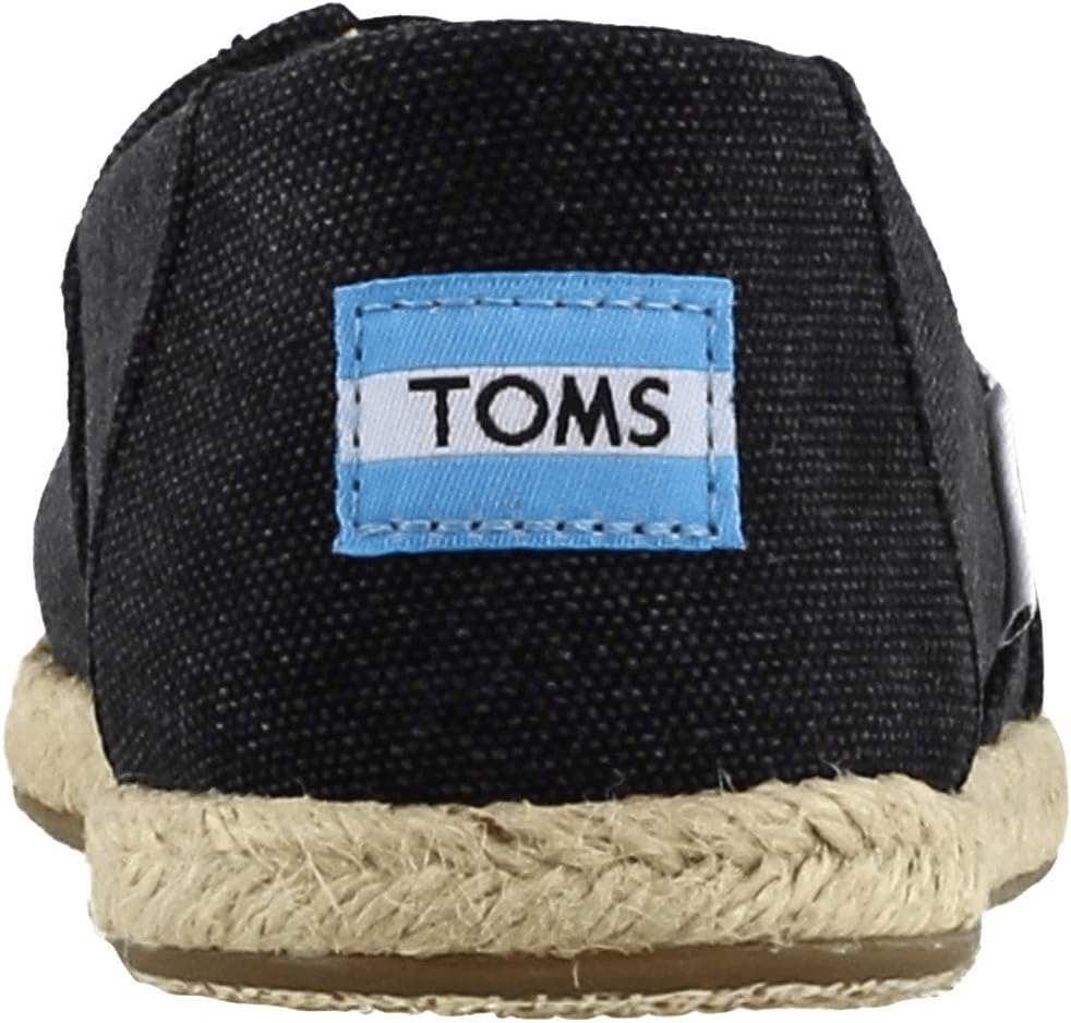 TOMS Alpargata Rope Black 10 M 889556190874 Shoe Deals Outlet