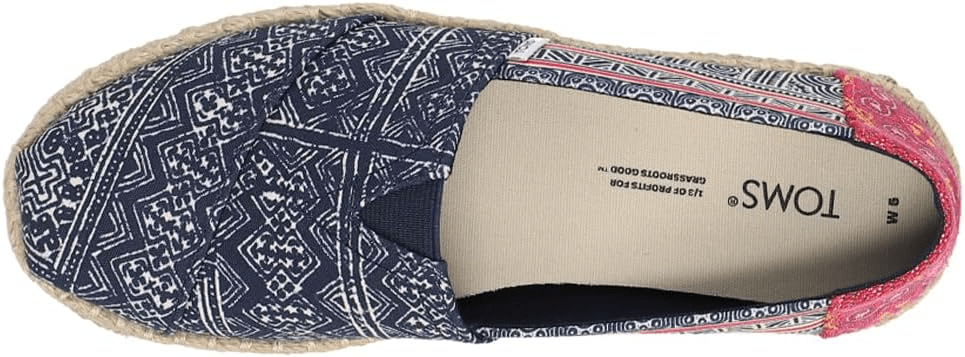 TOMS Alpargata Rope Indigo 5 M 889556952922 Shoe Deals Outlet
