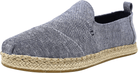 TOMS Alpargata Rope Navy Chambray 8 M 889556599226 Shoe Deals Outlet