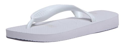Havaianas Top Flip Flops - Unisex White Shoe Deals Outlet