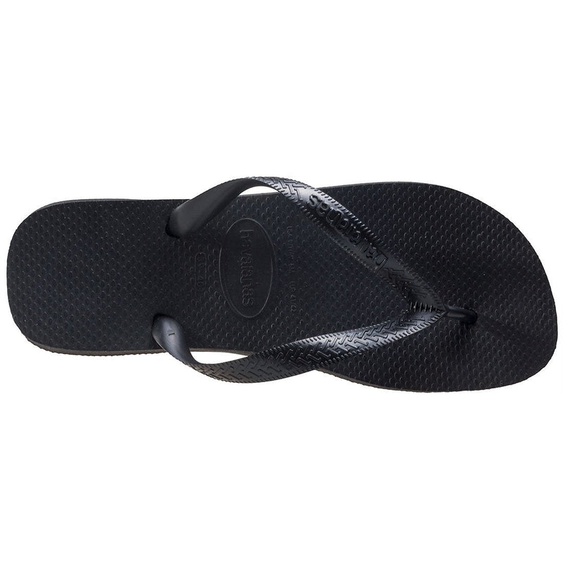 Havaianas Top Flip Flops - Unisex Black Shoe Deals Outlet