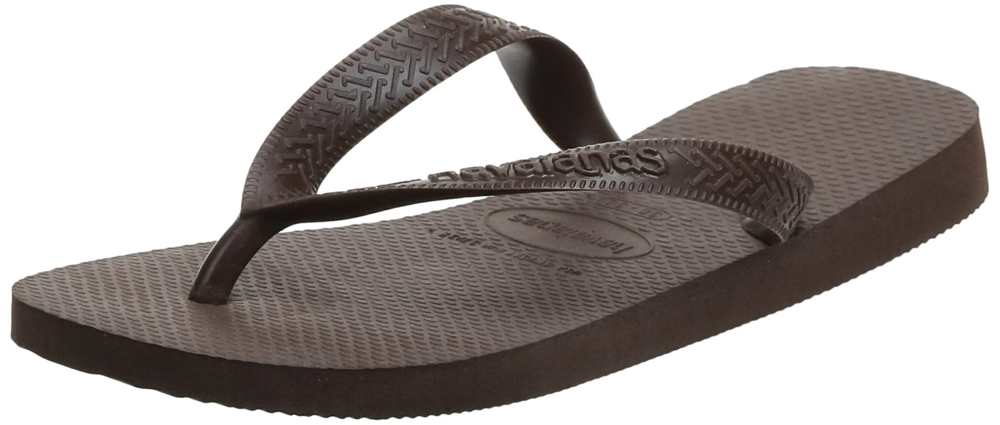 Havaianas Top Flip Flops - Unisex Brown Shoe Deals Outlet