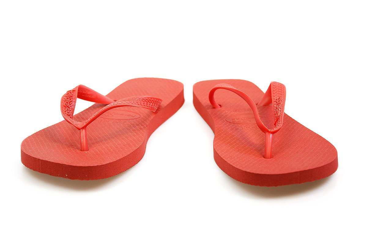 Havaianas Top Flip Flops - Unisex Ruby Red Shoe Deals Outlet