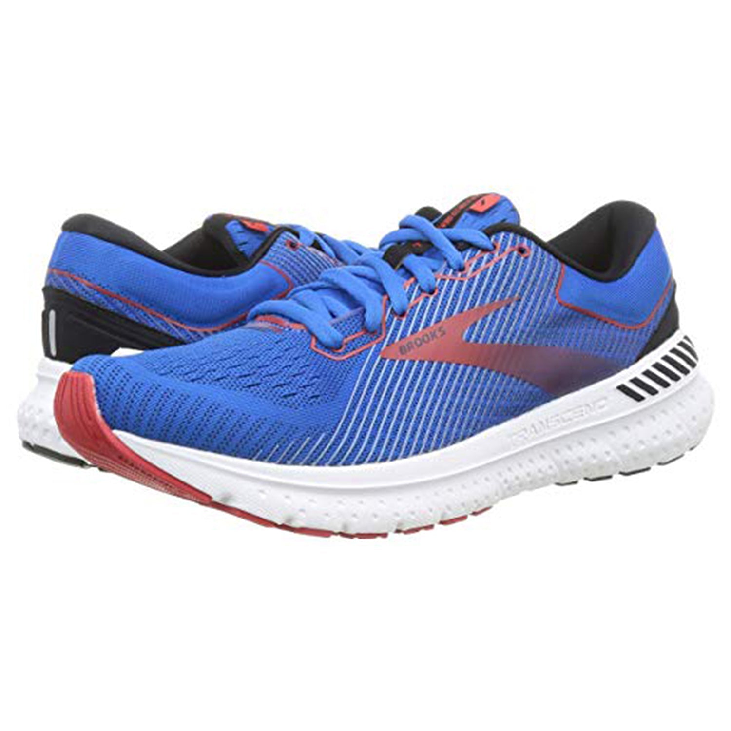 Brooks Transcend 7 - Men's Mazarine/Black/Red Shoe Deals Outlet
