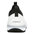 VIONIC Trent Sneaker - Men's WHITE LEATHER Shoe Deals Outlet