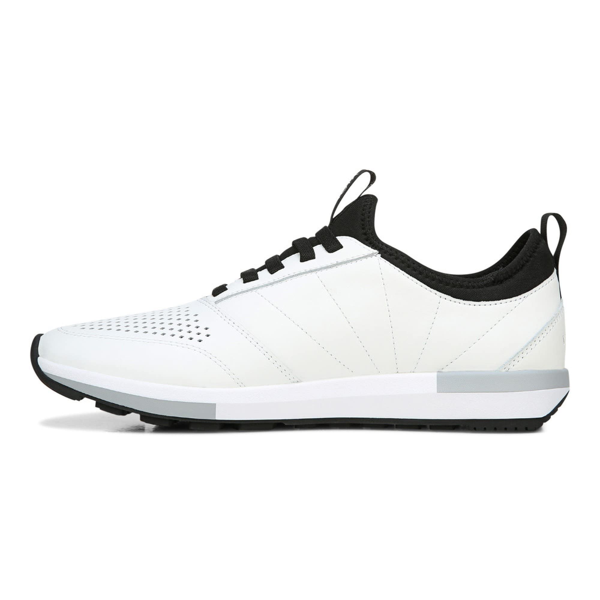 VIONIC Trent Sneaker - Men's WHITE LEATHER Shoe Deals Outlet