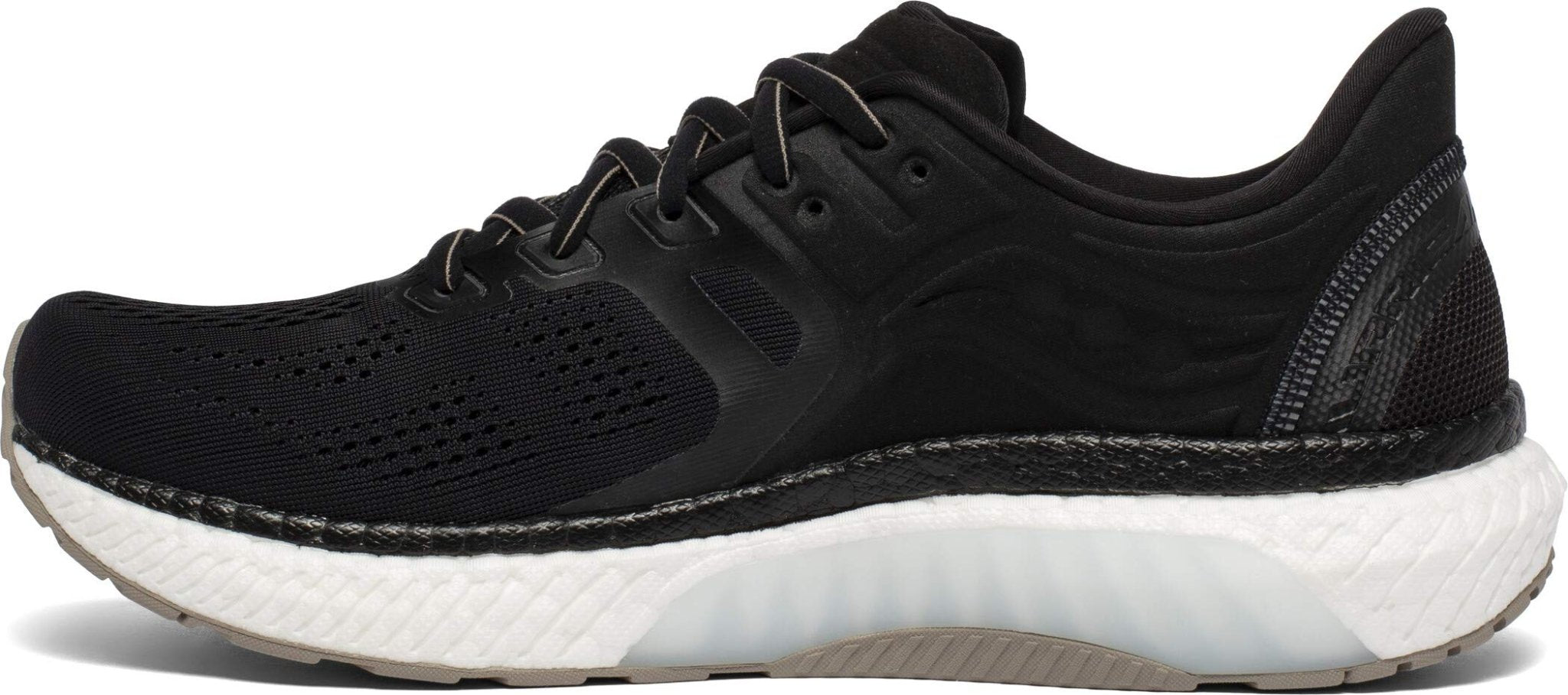 Saucony Triumph 18 Running Shoe - Men's Black/Gold Shoe Deals Outlet