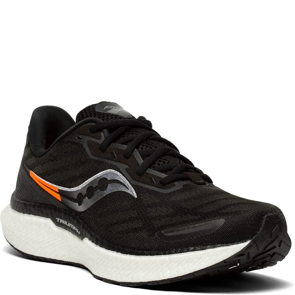 Saucony Triumph 19 - Men's Black/White Shoe Deals Outlet
