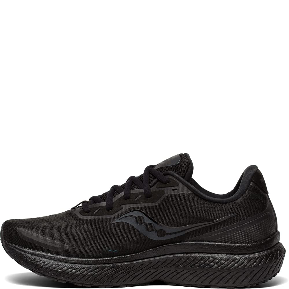Saucony Triumph 19 - Men's Black/Black/Black Shoe Deals Outlet