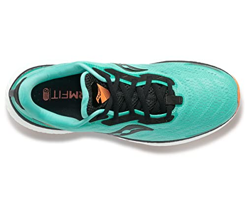 Saucony Triumph 19 - Men's Coolmint/Zest Shoe Deals Outlet