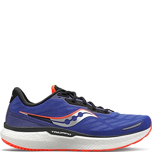 Saucony Triumph 19 Running Shoe - Men's Sapphre/Vizired Shoe Deals Outlet