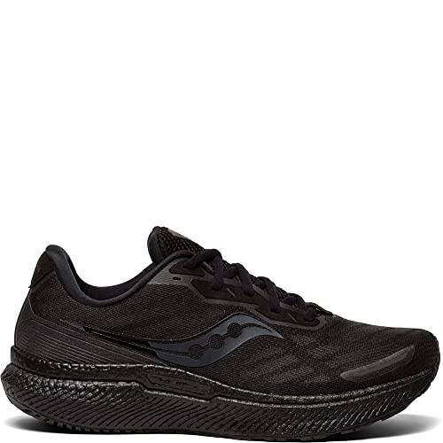 Saucony Triumph 19 Running Shoe - Men's Black/Black/Black Shoe Deals Outlet