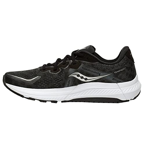Saucony Triumph 19 Running Shoe - Men's Black/White Shoe Deals Outlet